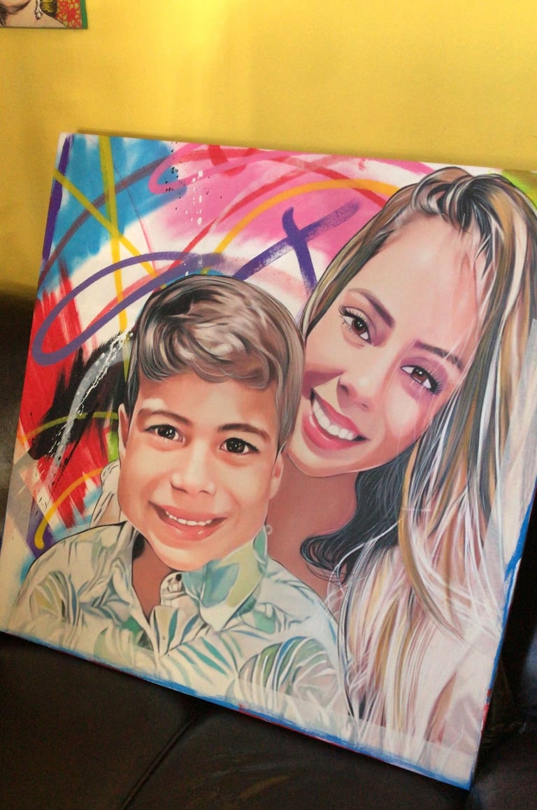 Ateliê, Pintura, Quadro Personalizado, Sergio Astral, Pop-Art