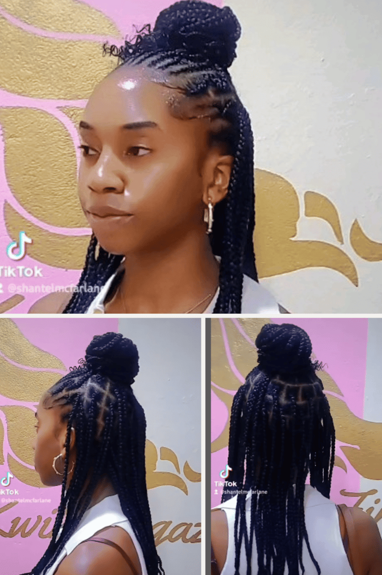 Fulani braids style