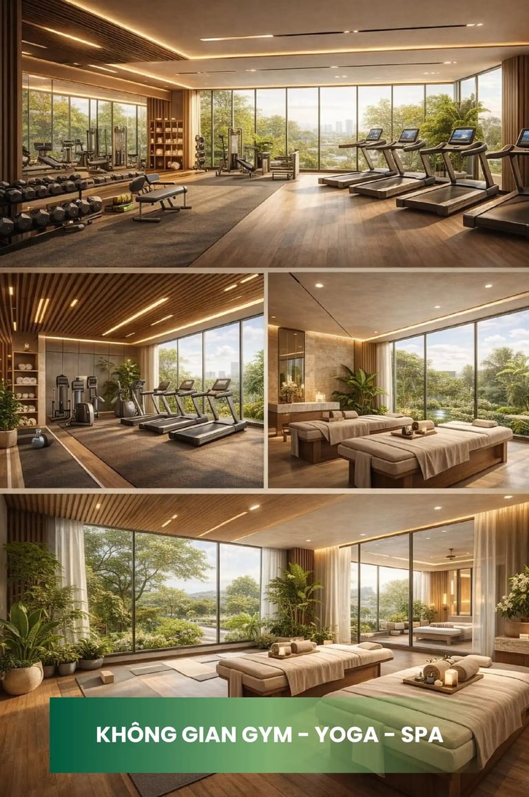Khu vực Spa tiện ích nội khu Sun Forus Tower Đà Nẵng 
