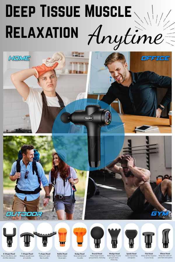 Massage Gun for Muscle Pain Relief