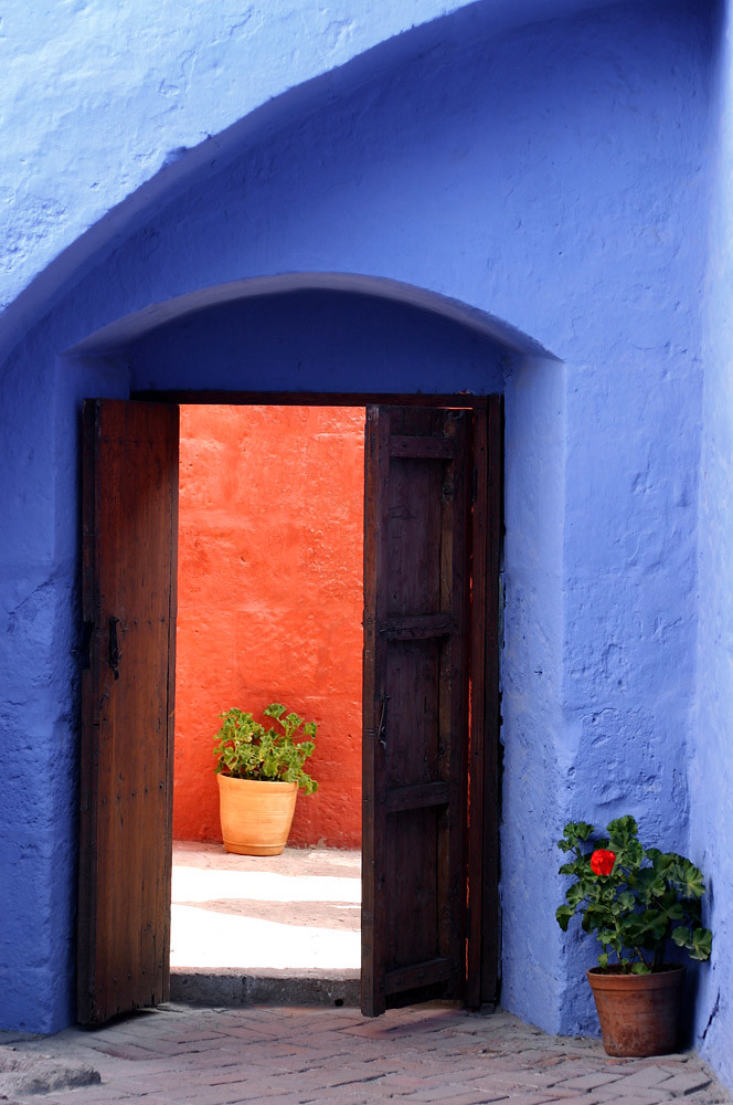 Santa Catalina Monastery in Arequipa back in 2007