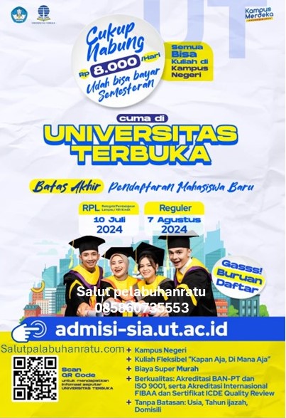 universitas terbuka salut palabuhanratu penerimaan mahasiswa baru