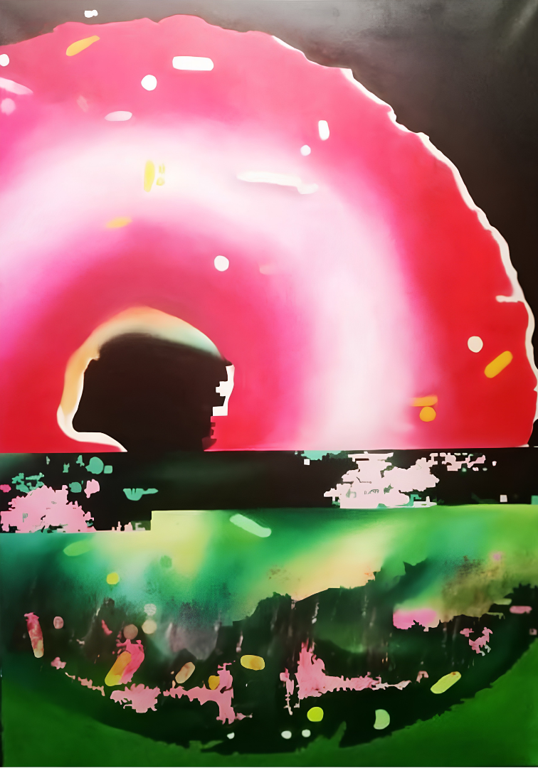 Tablou pop-art Sugar Experiment.