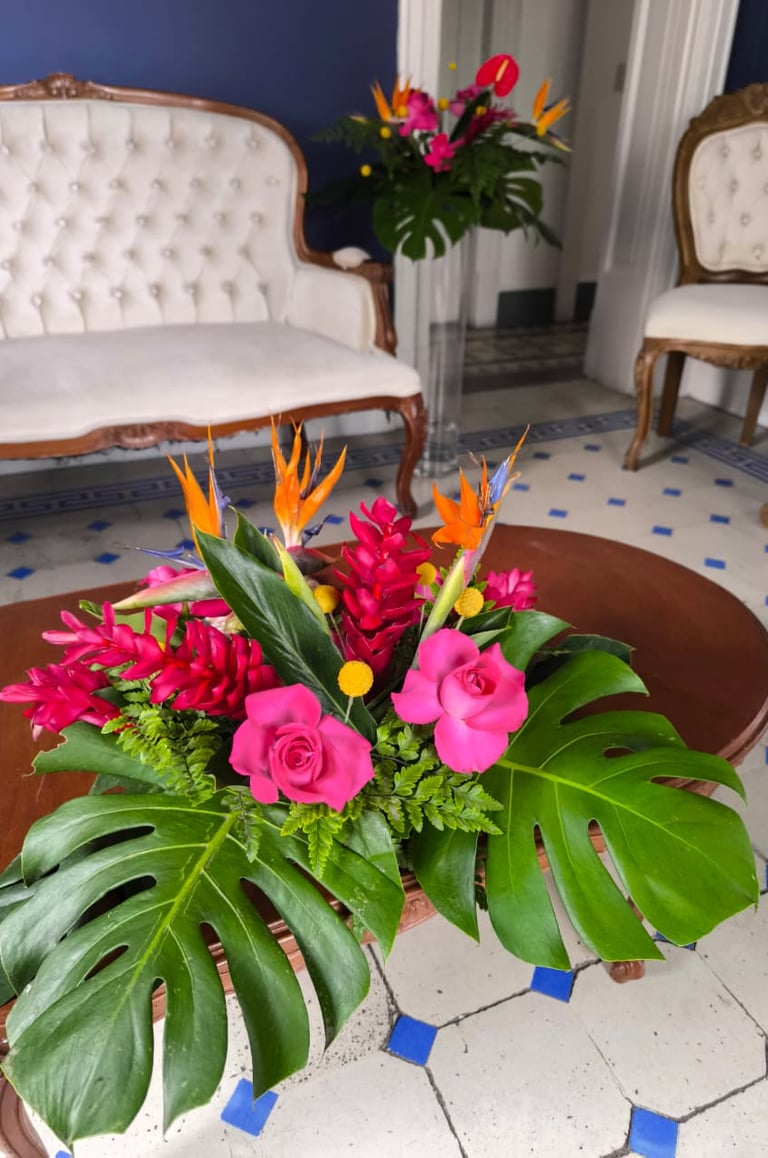 Decoración ceremonia civil diseño floral Amor de Flores