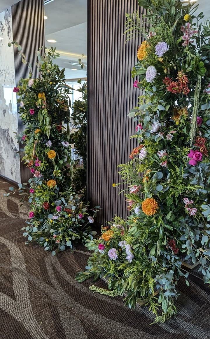 Decoración back de fotos diseño floral Amor de Flores