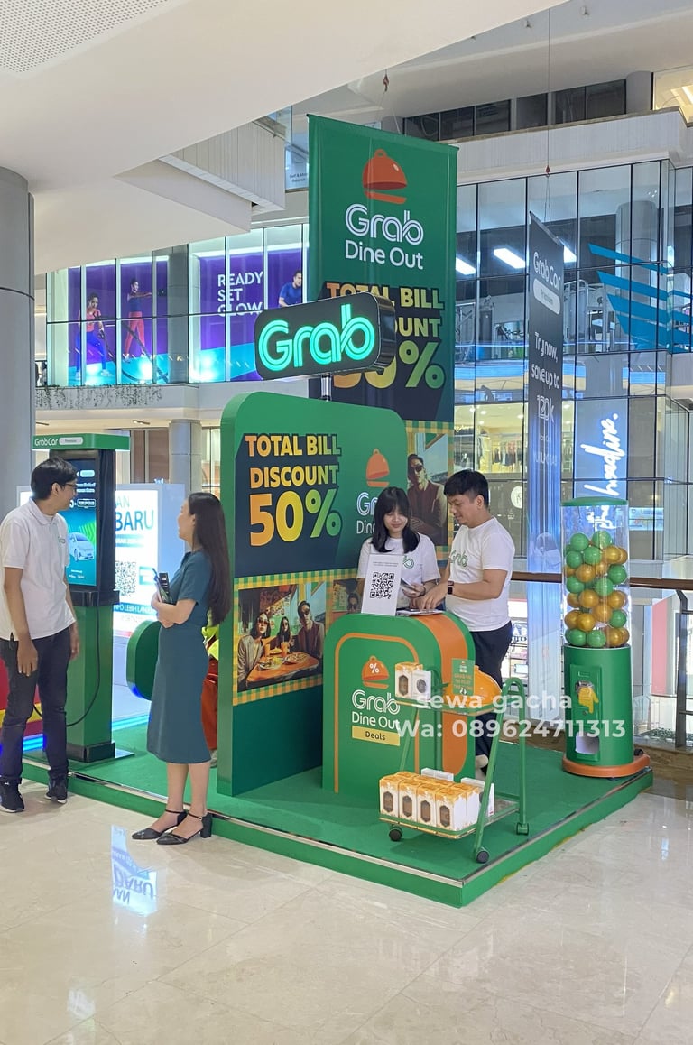 sewa mesin gachapon jumbo square jakarta