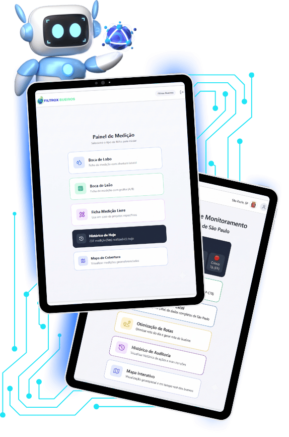 APP ISENSE GESTÃO E MONITORAMENTO FILTROX BUEIROS BUEIRO INTELIGENTE BUEIRO ECOLOGICO