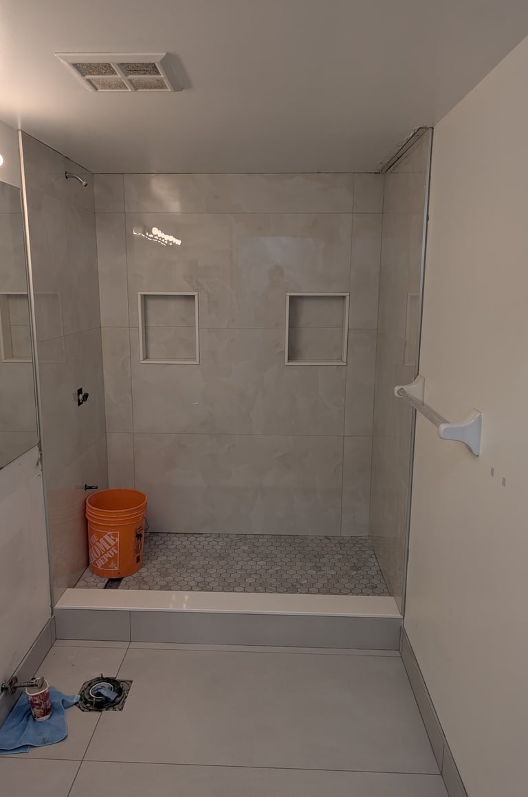 collingwood tile install condo wasaga blue mountain