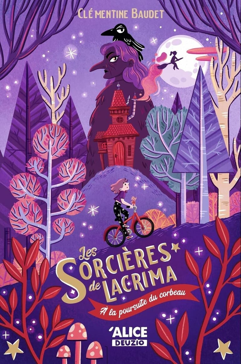 Première de couverture du roman Les sorcières de Lacrima