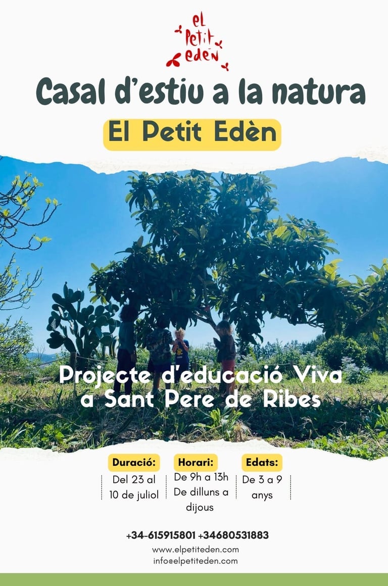 Escuela Bosque, Educació Respectuosa i Viva -  El Petit Edén, Barcelona