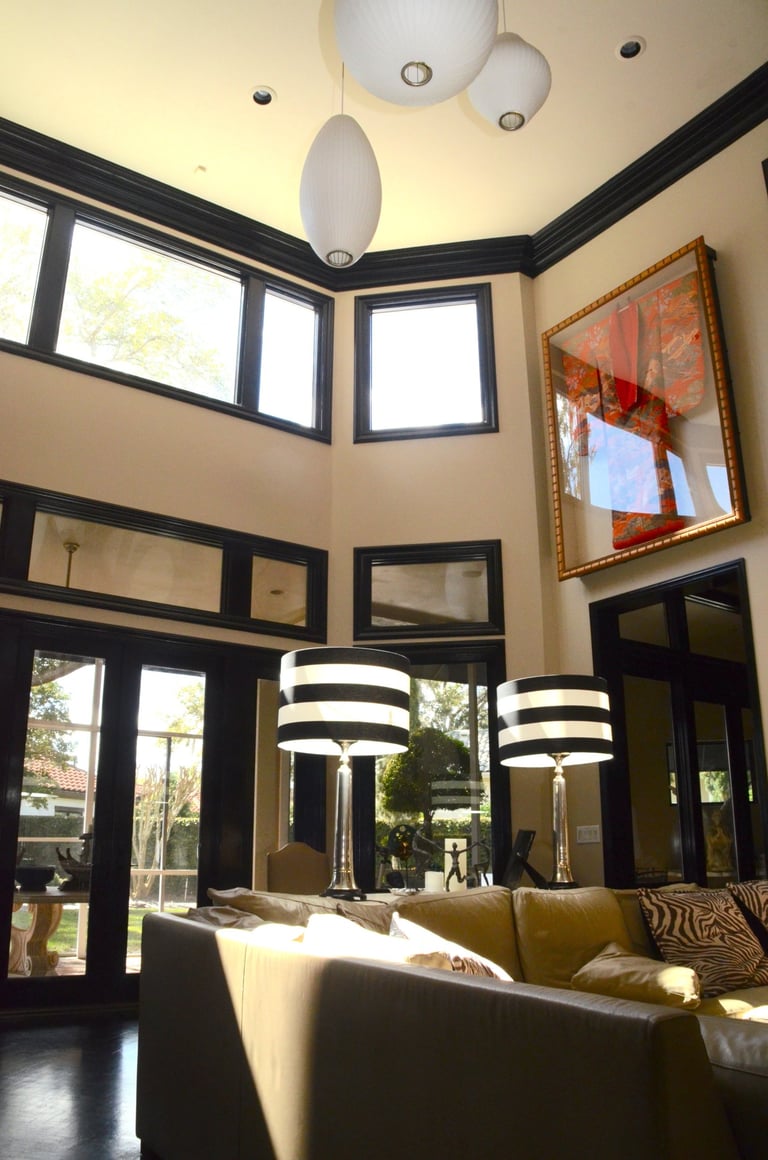 A fresh coat of paint can transform the entire feel of a space.