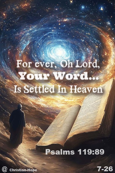 His Word Is Unchanging