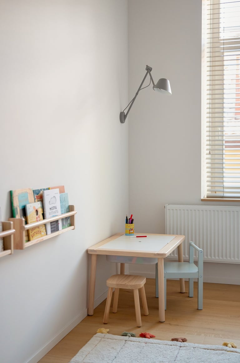 Vaiko kambario projektas Užupyje