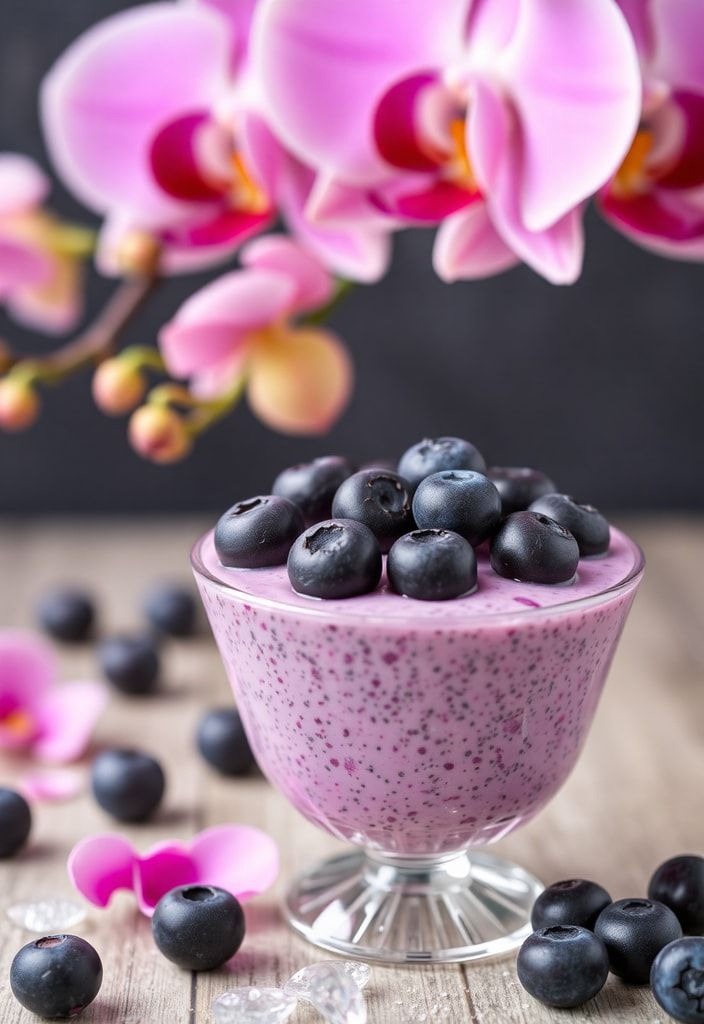 Blueberry Chia Pudding