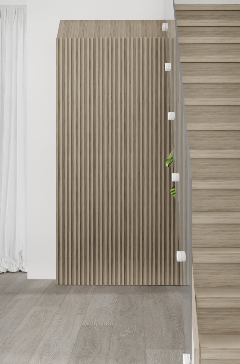 Interior Entrance Wood minimalistic luxury design