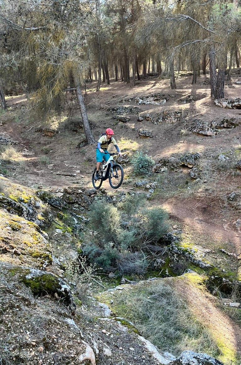 Haciendo enduro en los mejores trails