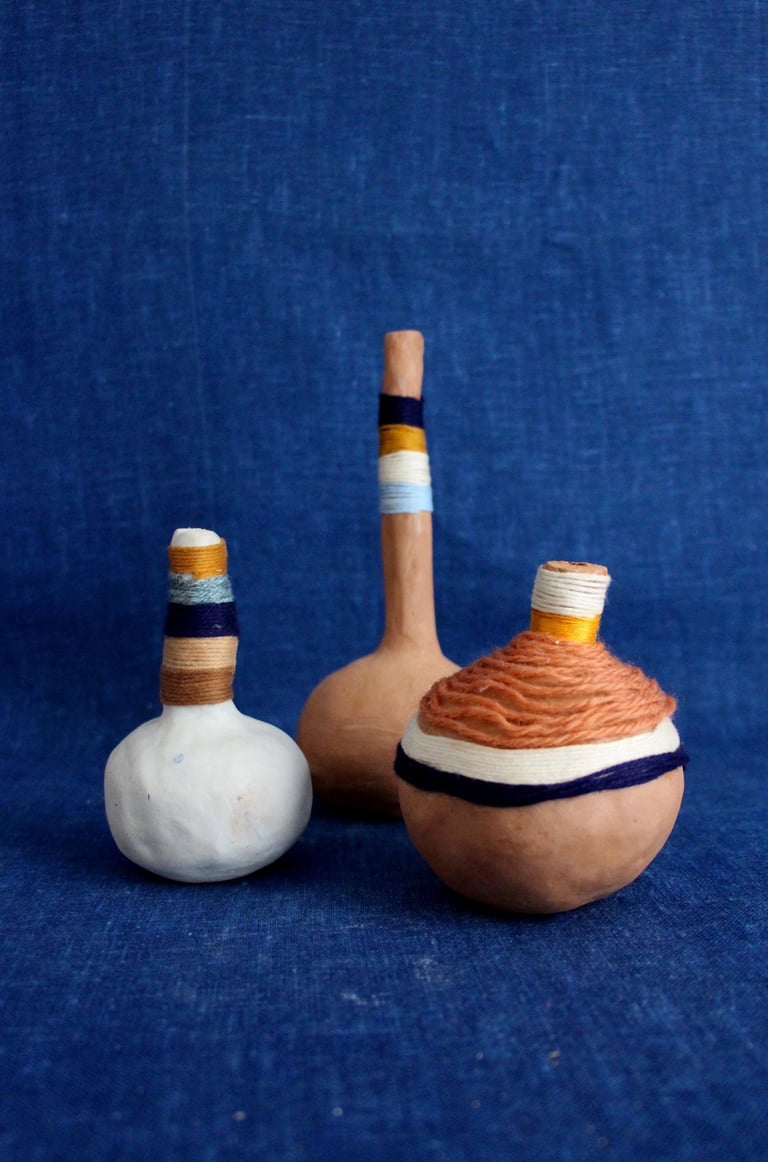 sculptures terre crue