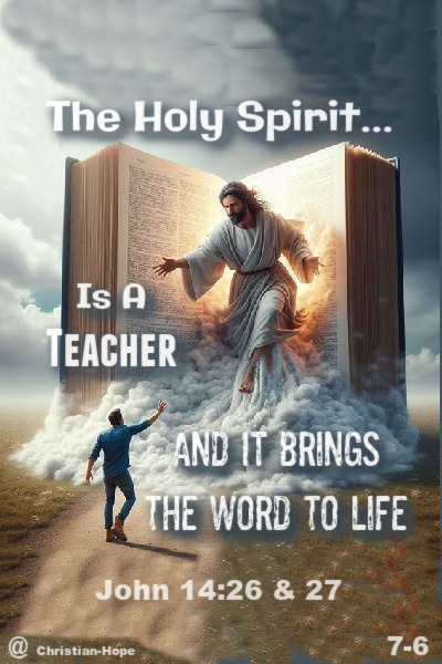 The Holy Spirit Is A Teacher