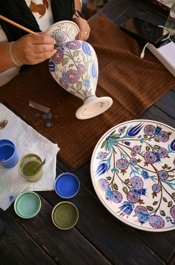 La poterie marocaine c'est de l'art qui donne vie à des objet d´coratifs pour embellir nos intérieur