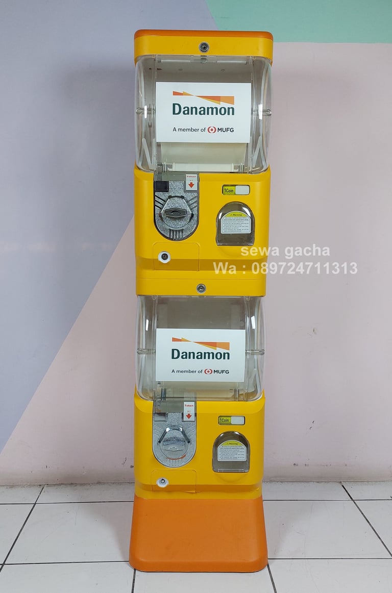 sewa gacha gachapon double layer
