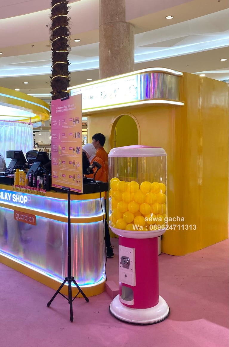 Sewa custom gacha gachapon jakarta