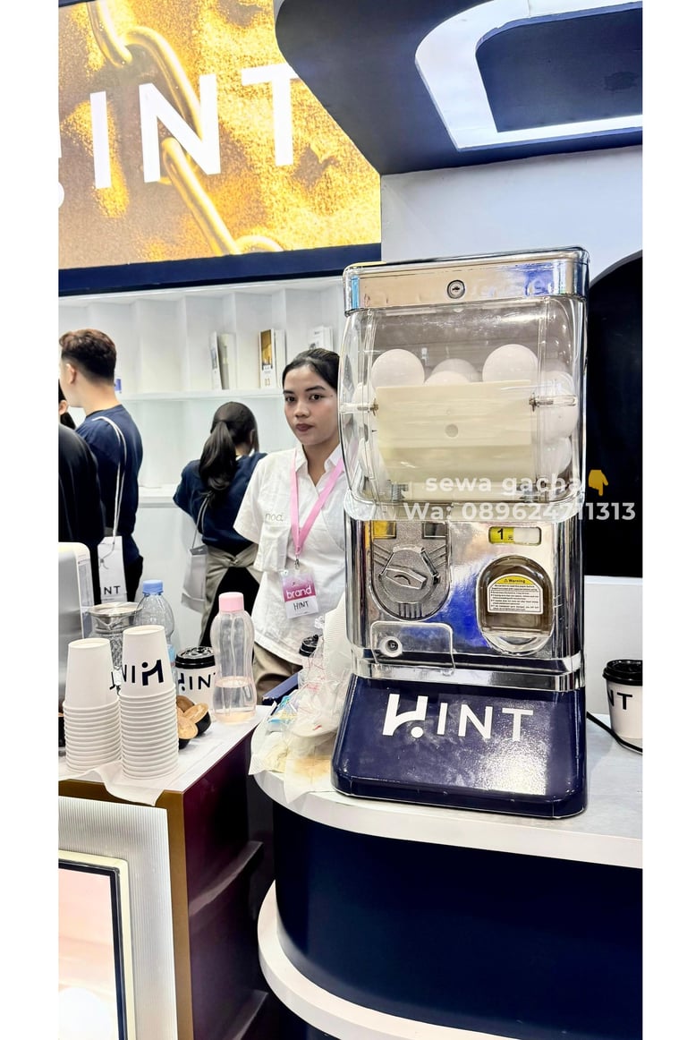 sewa mesin gacha mini jabodetabek