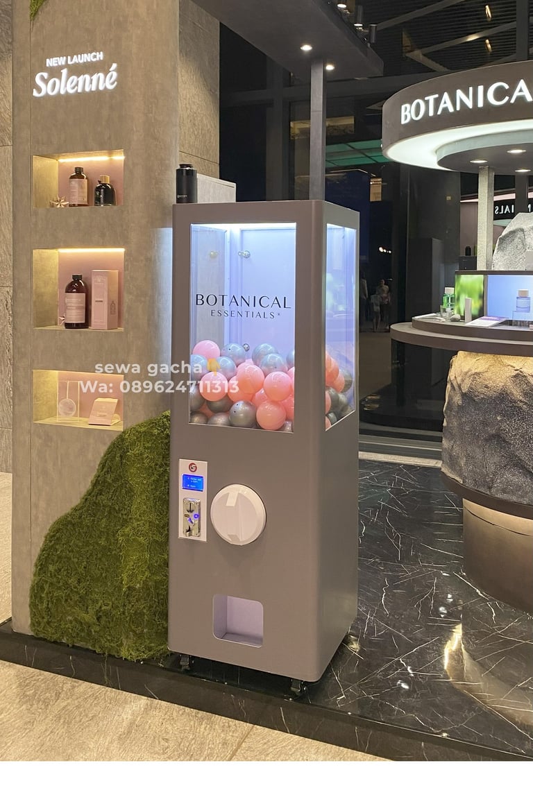 sewa gacha gachapon square giant jumbo custom indonesia