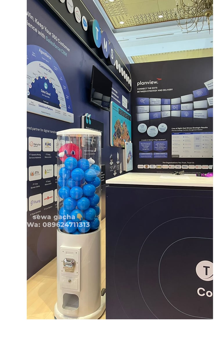 sewa mesin gacha gachapon jabodetabek