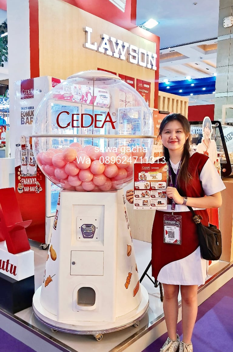 sewa gacha raksasa giant jumbo gachapon