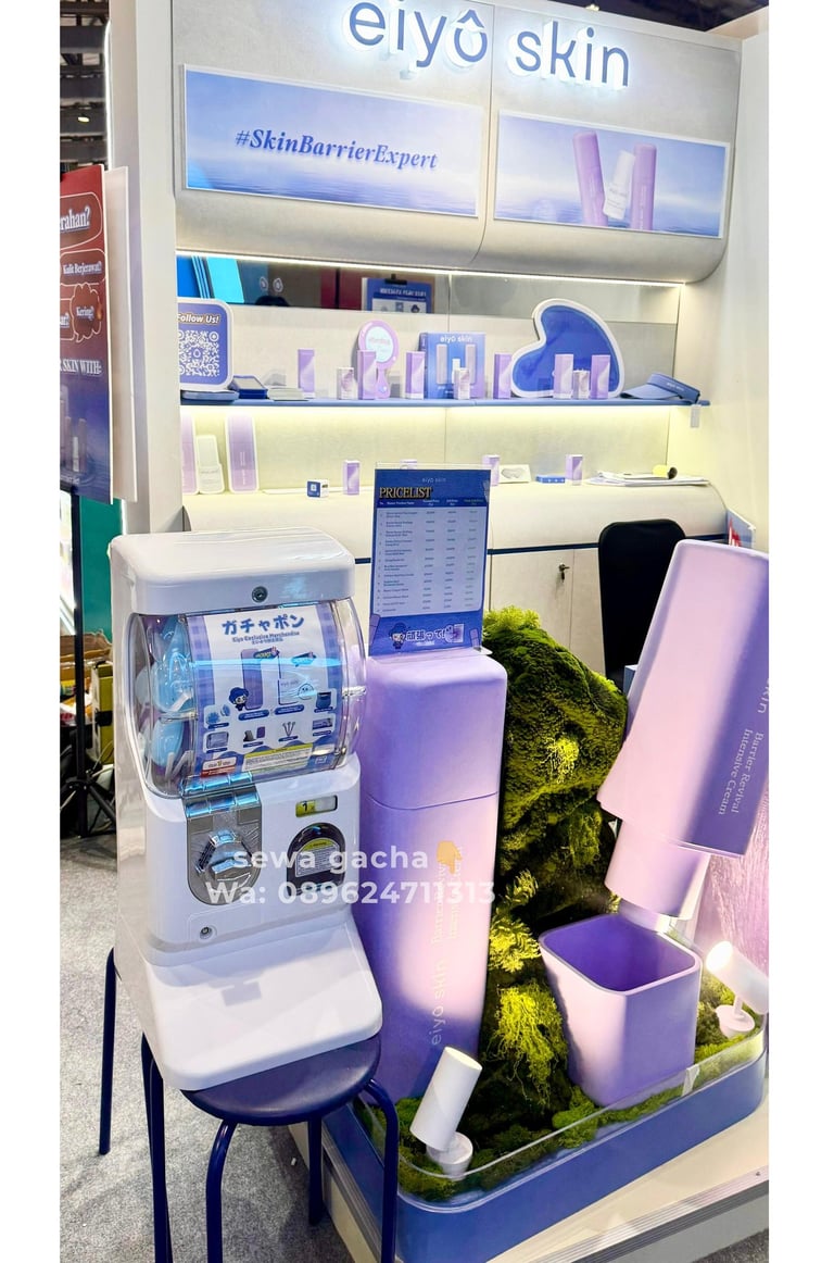 sewa mesin gacha mini | penyewaan gachapon murah