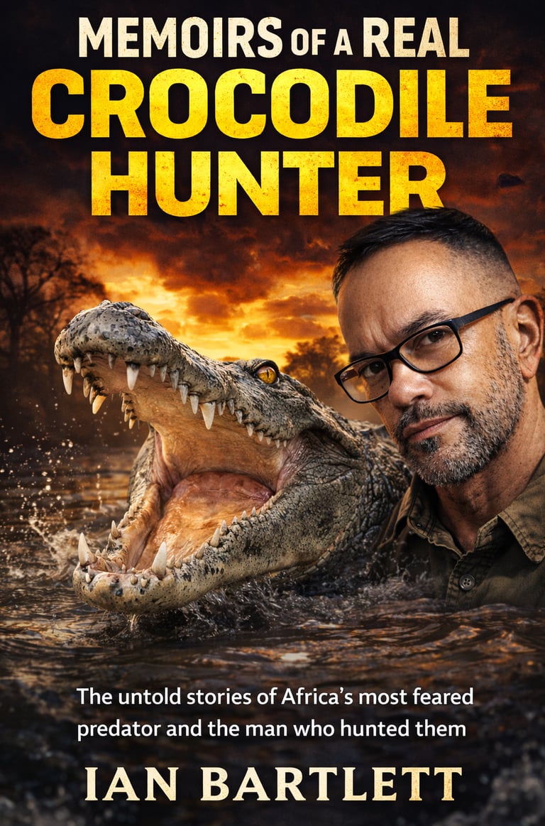 Ian Bartlett-author-memoirs of a real crocodile hunter-The Real Crocodile Hunter