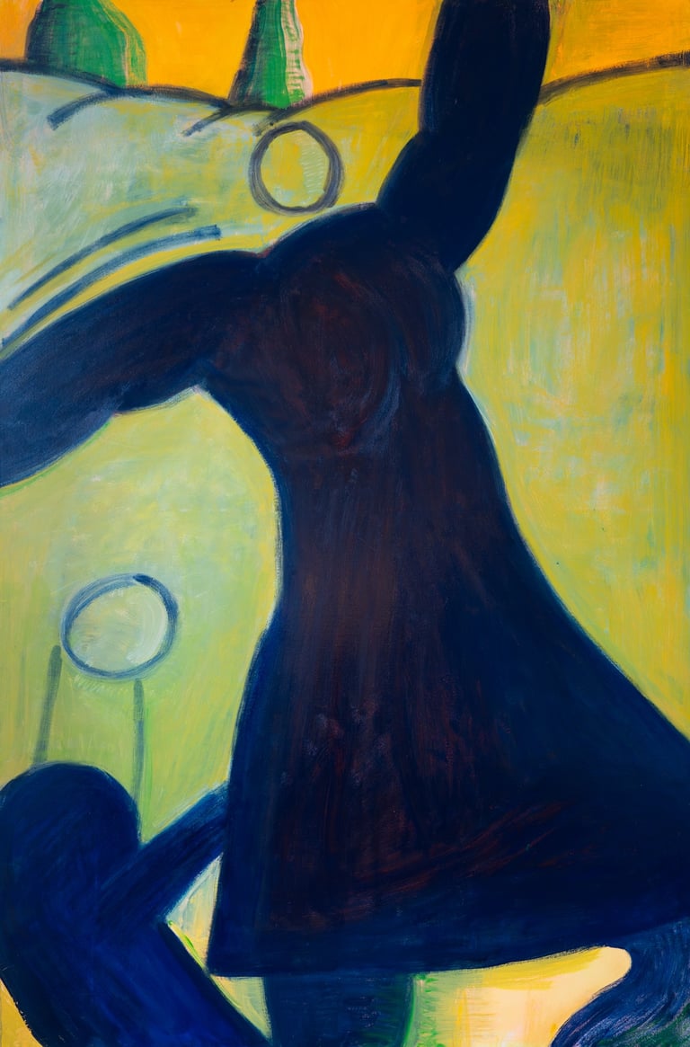 Ariana Couvinha, Lanterns, 150 x 100 cm