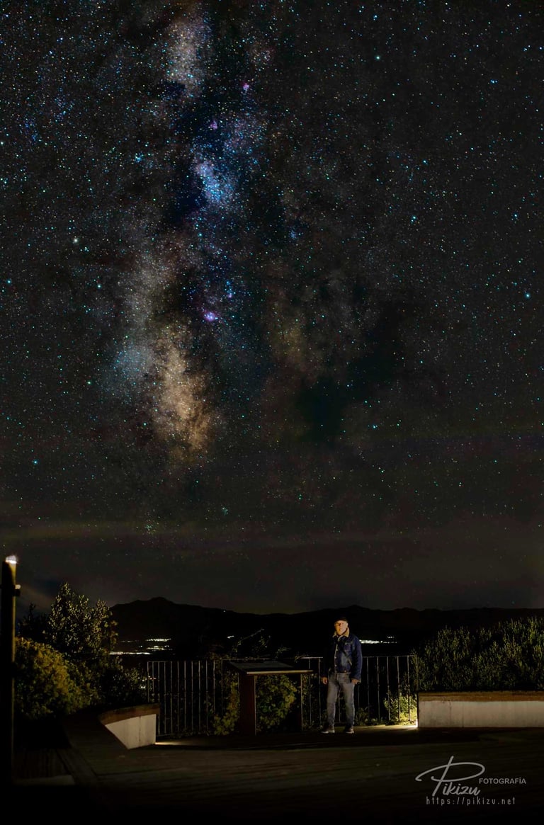 Vía láctea octubre