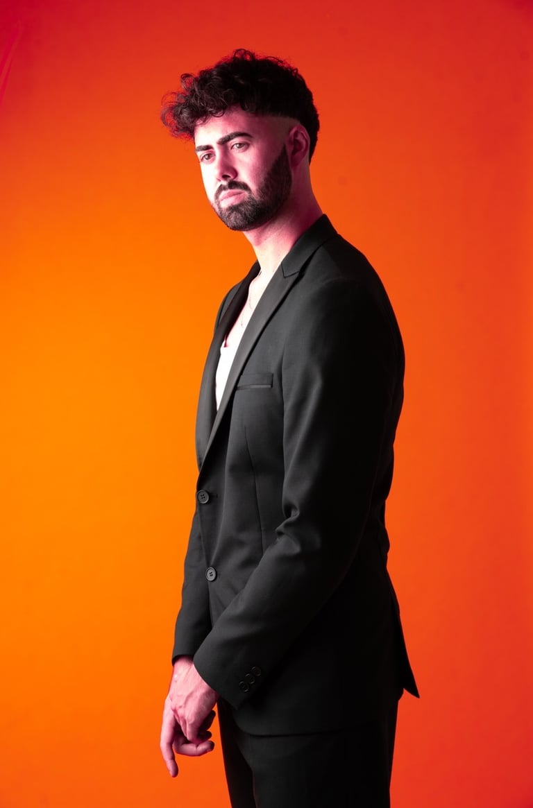 Cathal Gavin - Capture with Pride - Eamonn B Shanahan - Concert Performance Poster Photography