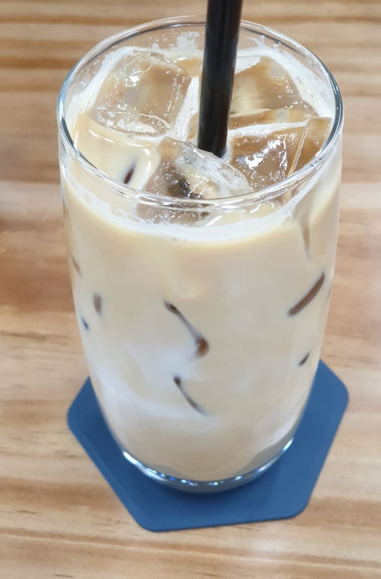 vanilla iced coffee