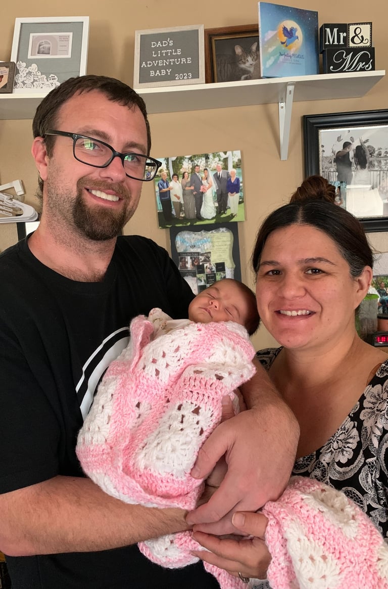 Mike Solan, Ashley Solan, Emma Solan, Emma Rae Solan, Ashley Fiandaca