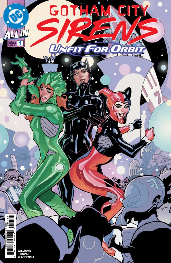 Gotham City Sirens: Unfit for Orbit #1