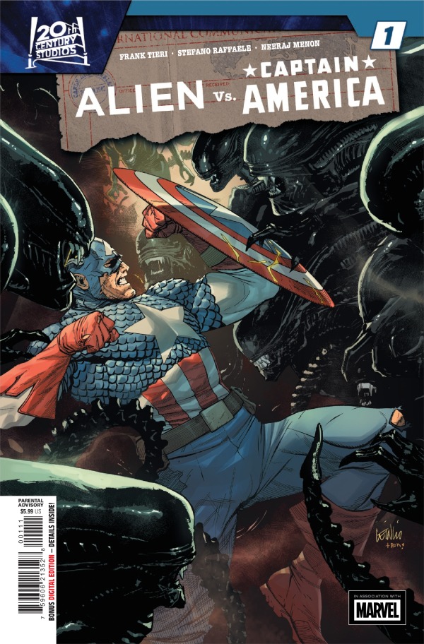 Alien vs. Captain America #1
