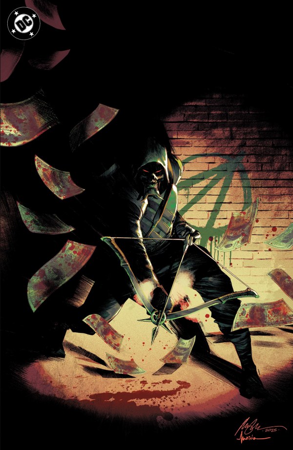 Absolute Green Arrow #1 Cover E Rafael Albuquerque Foil Virgin Variant