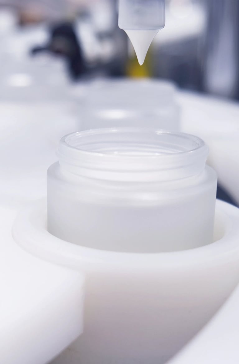 Cosmetics manufacturing