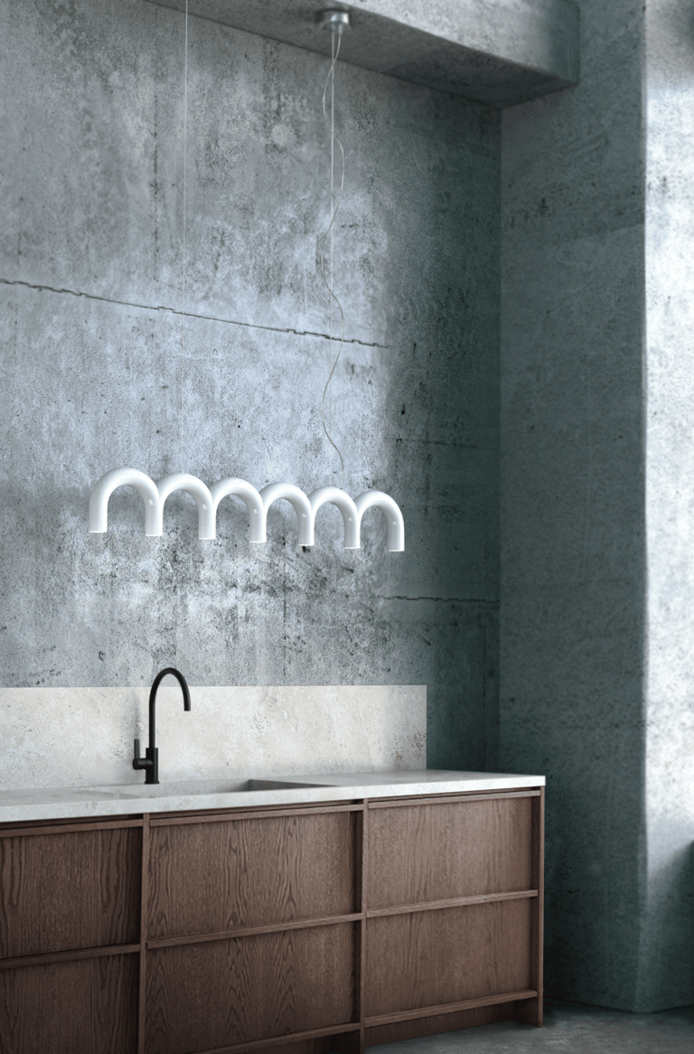 Oblure Pendant Light "Arch Straight"