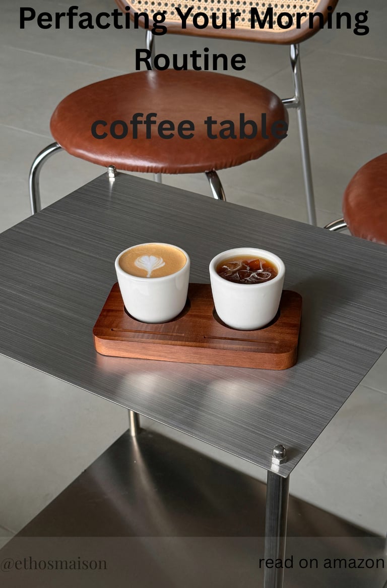 minimalist coffee table for modern home decor .