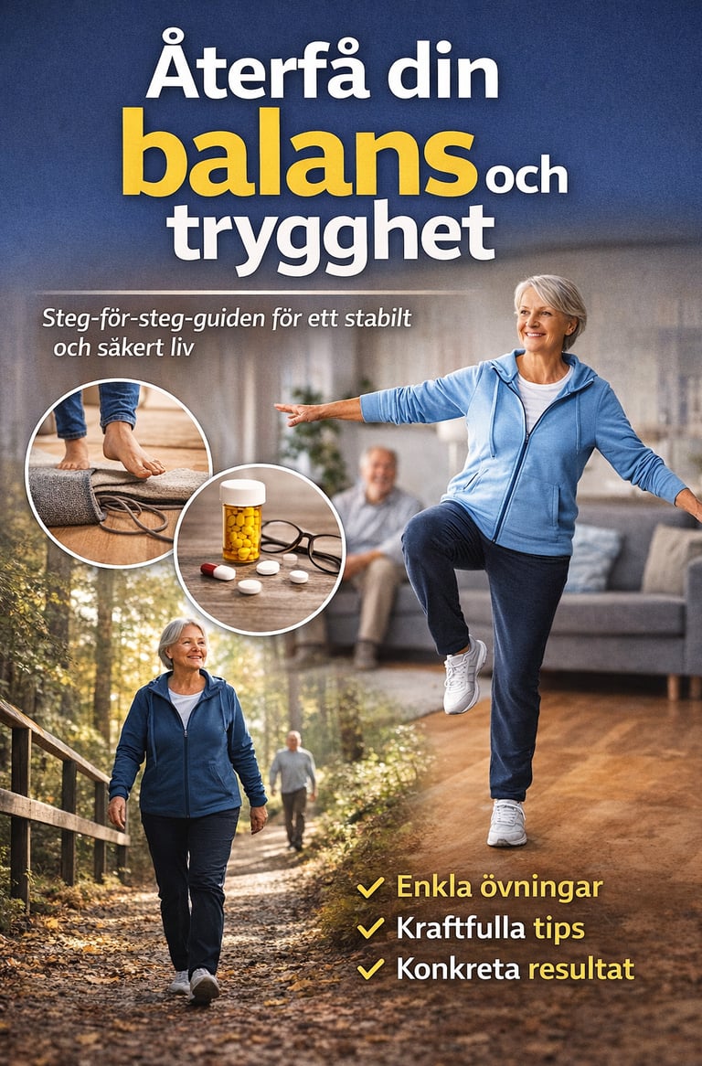 Känner du dig ostadig när du går? Upptäck varför du tappar balansen efter 60 och hur du återfår stab
