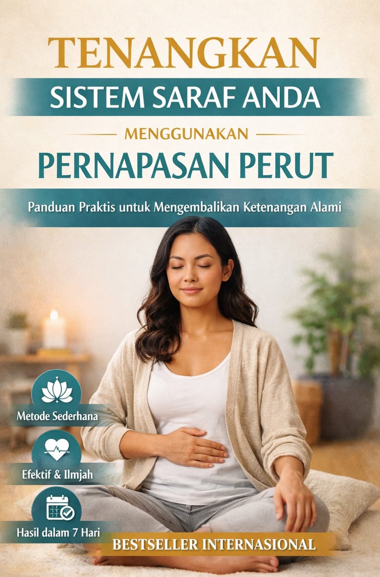 Pelajari cara menenangkan sistem saraf secara alami dengan pernapasan perut. Kurangi stres, kecemasa