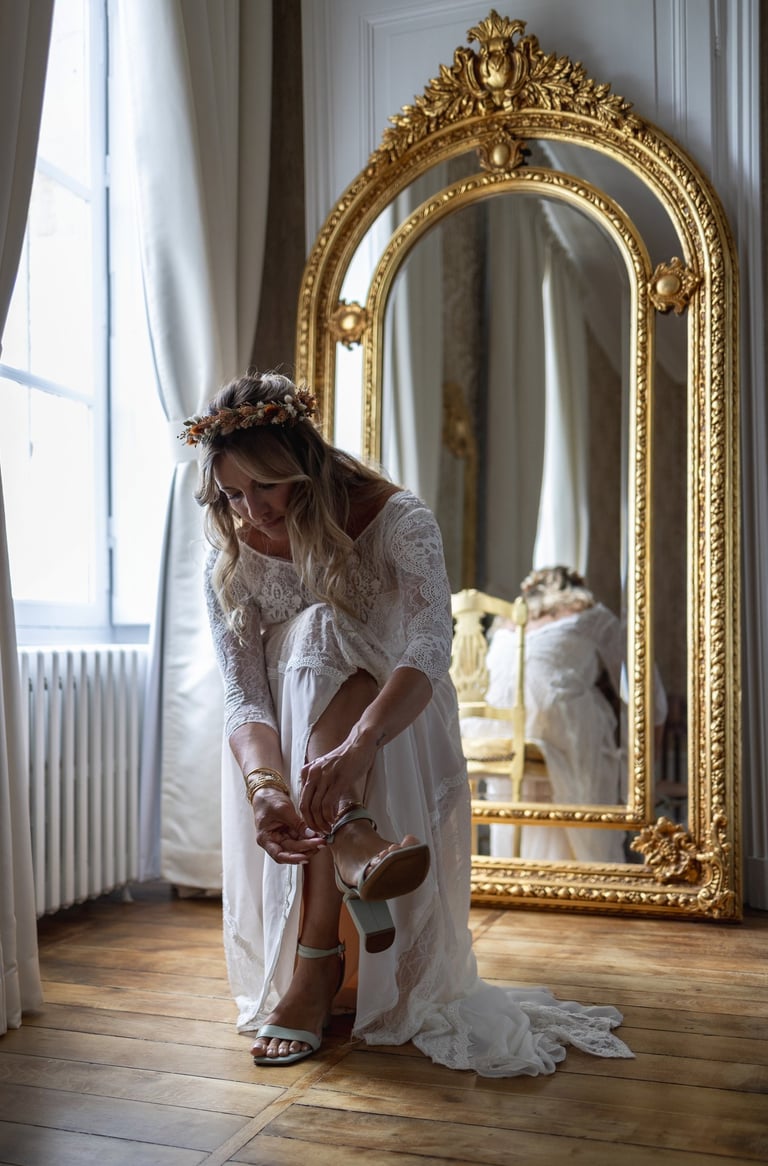 Photographe mariage préparatifs