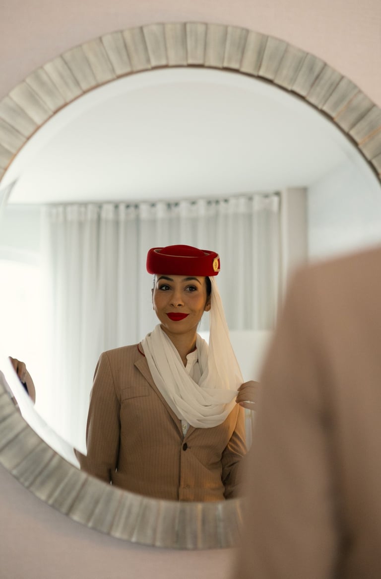 Portrait, Emirates Airways, Montreal