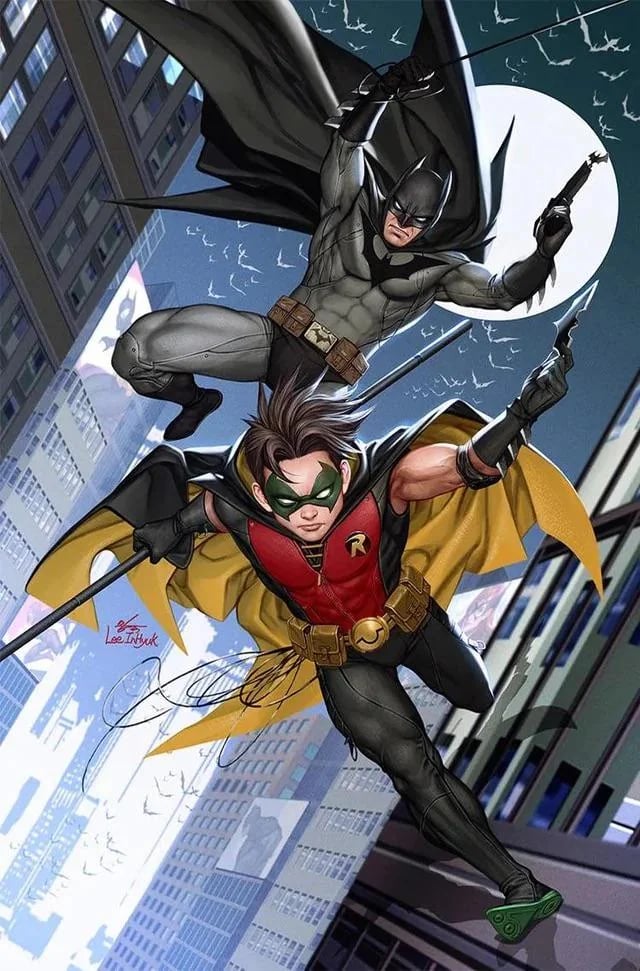 batman and tim drake robin