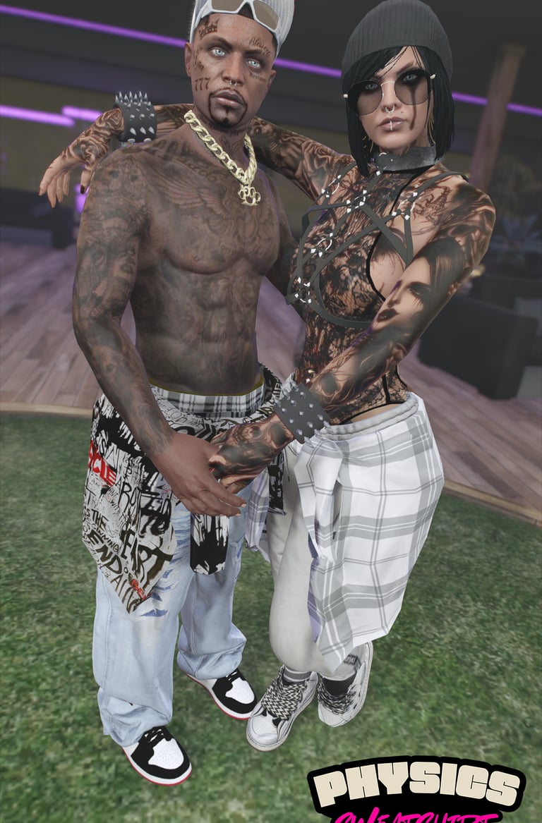 a man and woman in a baseball uniform posing for a picture