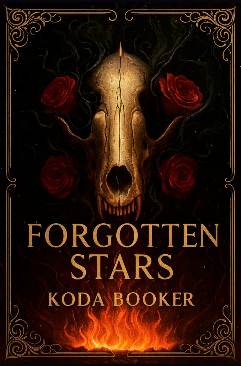 Book cover of Forgotten Stars by Koda Booker