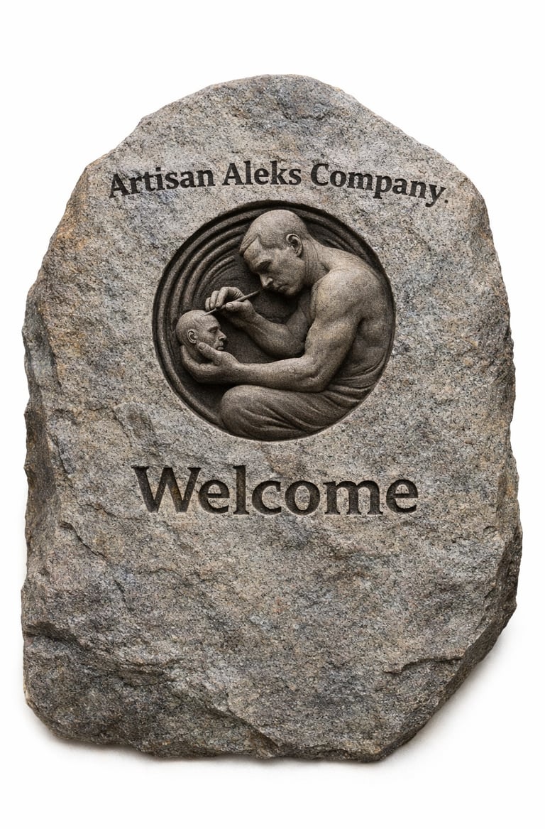 Artisan Aleks Company Welcome